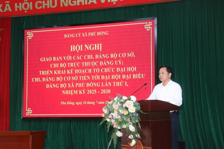 Hội nghị giao ban giữa Thường trực Đảng ủy với các Chi, Đảng bộ trực thuộc- Ảnh 3.