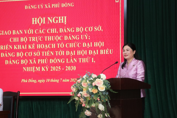 Hội nghị giao ban giữa Thường trực Đảng ủy với các Chi, Đảng bộ trực thuộc- Ảnh 4.