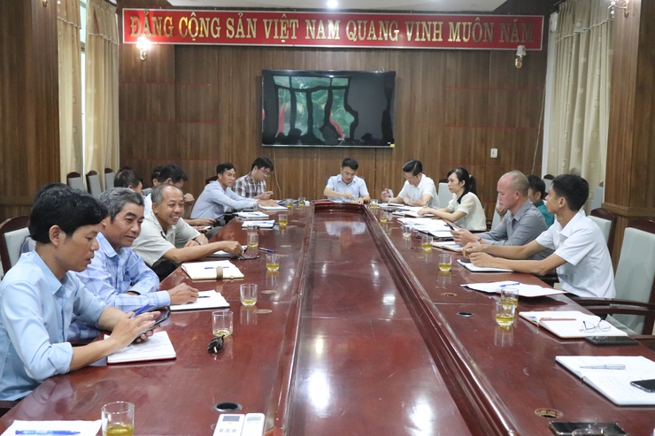Hội nghị giao ban tiến độ sản xuất nông nghiệp trên địa bàn xã- Ảnh 1.