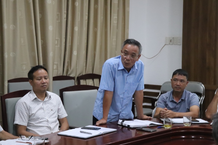 Hội nghị giao ban tiến độ sản xuất nông nghiệp trên địa bàn xã- Ảnh 2.