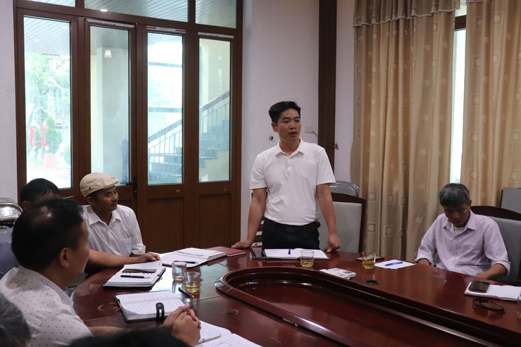 Hội nghị giao ban tiến độ sản xuất nông nghiệp trên địa bàn xã- Ảnh 3.