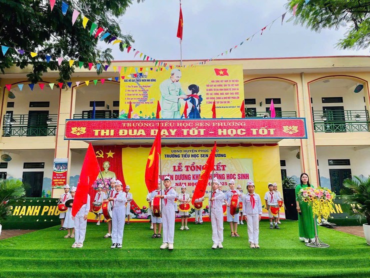 Gương sáng cô giáo Tổng phụ trách Đội tâm huyết, nhiệt tình, trách nhiệm- Ảnh 3.