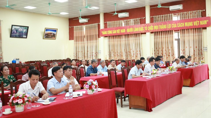 Ủy ban MTTQ Việt Nam xã Minh Châu tổ chức Hội nghị lần thứ Nhất- Ảnh 2.