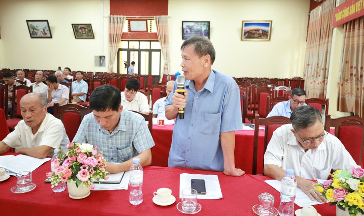 Ủy ban MTTQ Việt Nam xã Minh Châu tổ chức Hội nghị lần thứ Nhất- Ảnh 6.
