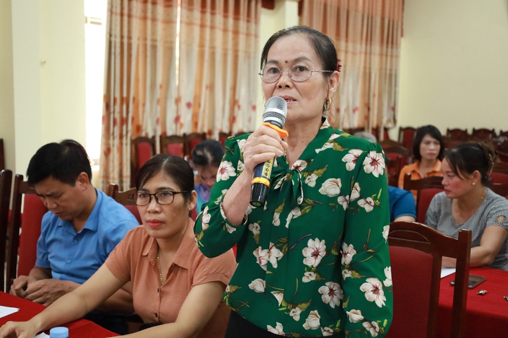 Ủy ban MTTQ Việt Nam xã Minh Châu tổ chức Hội nghị lần thứ Nhất- Ảnh 8.