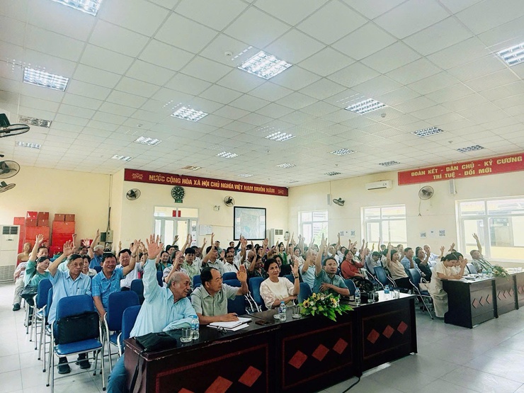 HỘI NGHỊ LẦN THỨ NHẤT ỦY BAN MTTQ VIỆT NAM PHƯỜNG GIẢNG VÕ- Ảnh 2.