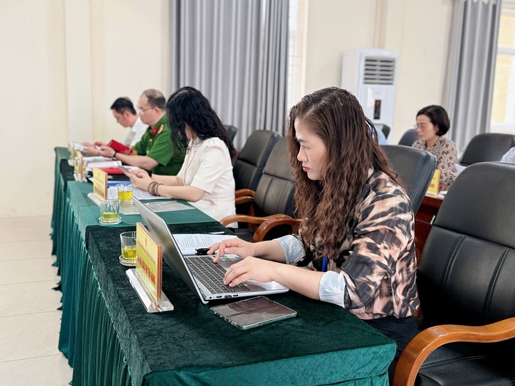 Kỳ họp thứ hai HĐND phường Tương Mai, khoá I, Nhiệm kỳ 2021-2026- Ảnh 8.