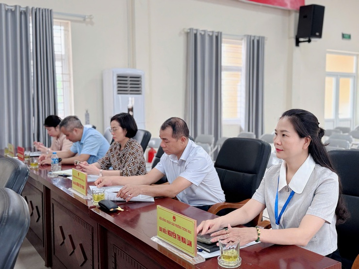 Kỳ họp thứ hai HĐND phường Tương Mai, khoá I, Nhiệm kỳ 2021-2026- Ảnh 9.