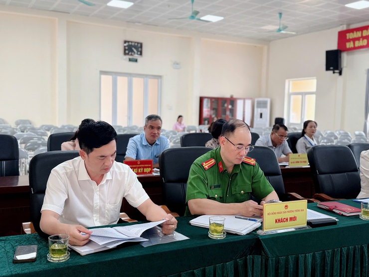 Kỳ họp thứ hai HĐND phường Tương Mai, khoá I, Nhiệm kỳ 2021-2026- Ảnh 10.