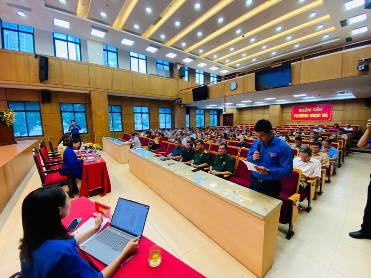 Hội nghị lần thứ Nhất Ủy ban MTTQ Việt Nam phường Ngọc Hà, nhiệm kỳ 2024 - 2029- Ảnh 2.