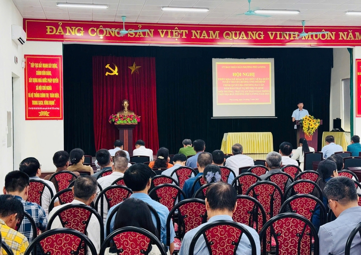 Phường Phú Lương triển khai Kế hoạch tổ chức Lễ ra quân tuyên truyền mô hình chính quyền địa phương hai cấp; đảm bảo TTĐT, TT ATGT- Ảnh 2.