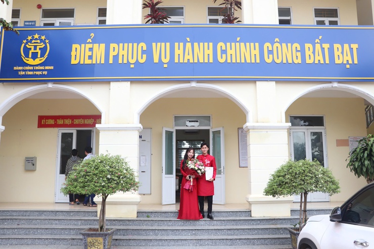 Xã Bất Bạt – Thành phố Hà Nội, nâng cao chất lượng Điểm phục vụ hành chính công để phục vụ người dân tốt hơn.- Ảnh 1.