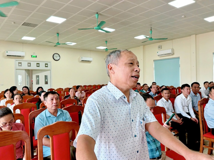 Đảng ủy xã Nam Phù công bố tiếp nhận 18 tổ chức Đảng- Ảnh 3.