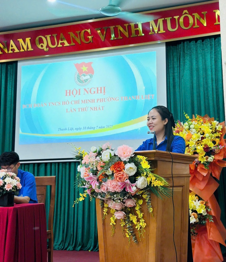 Hội nghị Ban chấp hành Đoàn phường Thanh Liệt lần thứ I- Ảnh 5.
