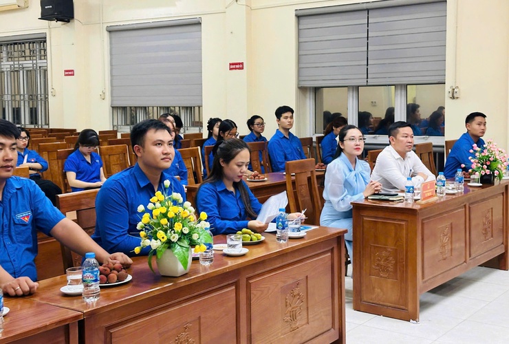 Hội nghị Ban chấp hành Đoàn phường Thanh Liệt lần thứ I- Ảnh 1.
