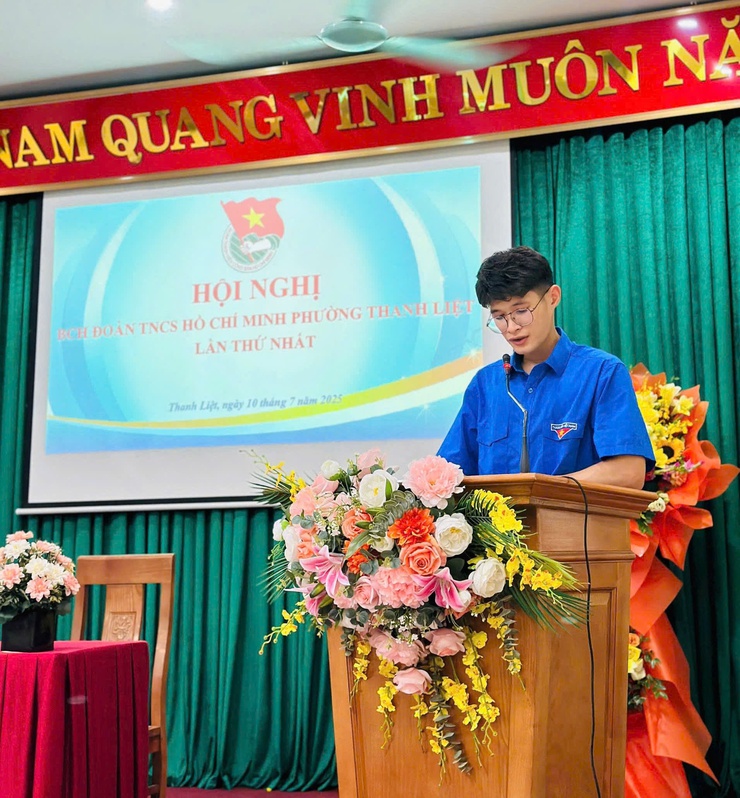 Hội nghị Ban chấp hành Đoàn phường Thanh Liệt lần thứ I- Ảnh 6.