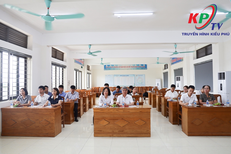 Ban quản lý dự án đầu tư- Hạ tầng xã Kiều Phú tổ chức khởi công công trình: Cải tạo, nâng cấp Trường mầm non Cấn Hữu ( Điểm Trường thôn Đĩnh Tú)- Ảnh 1.