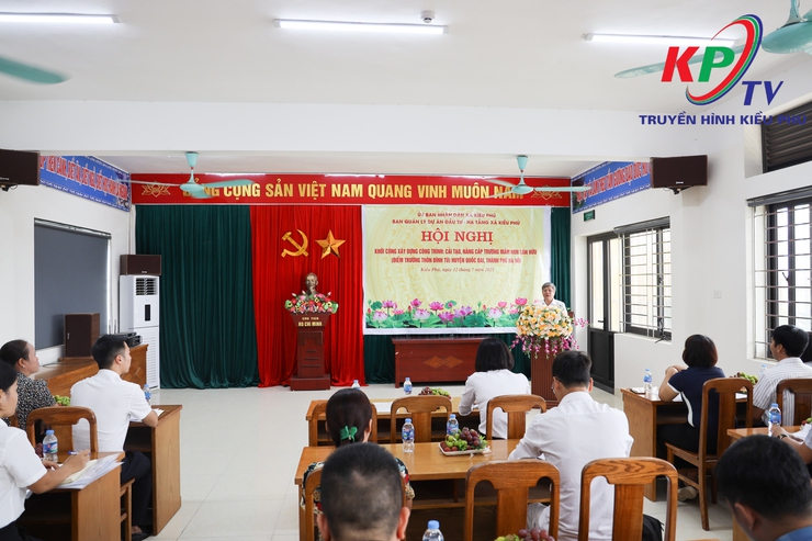 Ban quản lý dự án đầu tư- Hạ tầng xã Kiều Phú tổ chức khởi công công trình: Cải tạo, nâng cấp Trường mầm non Cấn Hữu ( Điểm Trường thôn Đĩnh Tú)- Ảnh 2.