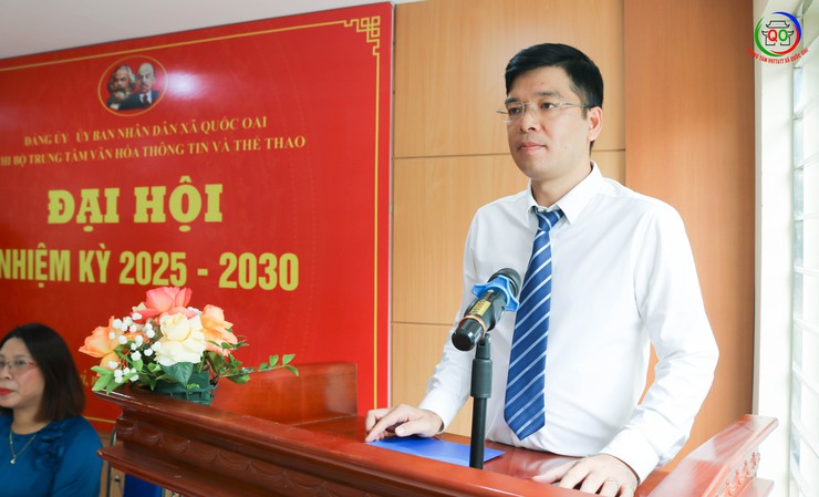 Chi bộ Trung tâm Văn hóa Thông tin và Thể thao (VHTT&TT) xã Quốc Oai tổ chức thành công Đại hội Chi bộ lần thứ I, nhiệm kỳ 2025 – 2030- Ảnh 11.