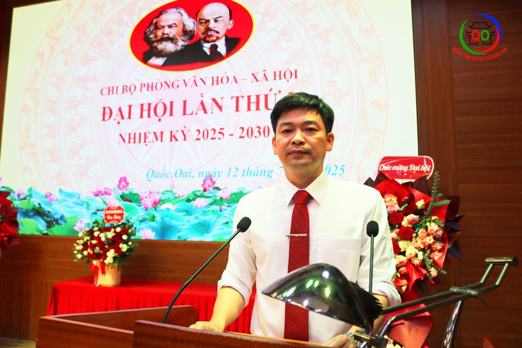 Đại hội Phòng Phòng VH-XH xã Quốc Oai lần thứ nhất, nhiệm kỳ 2025 - 2030- Ảnh 4.