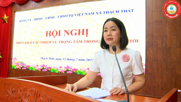Xã Thạch Thất triển khai các nhiệm vụ trọng tâm từ nay đến cuối năm 2025- Ảnh 5.