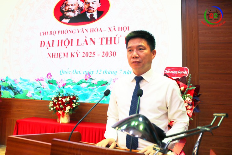 Đại hội Phòng Phòng VH-XH xã Quốc Oai lần thứ nhất, nhiệm kỳ 2025 - 2030- Ảnh 6.