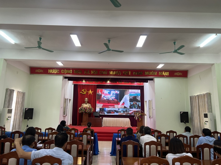 Xã Ngọc Hồi dự trực tuyến Hội nghị tiếp xúc cử tri với đại biểu Quốc hội- Ảnh 3.