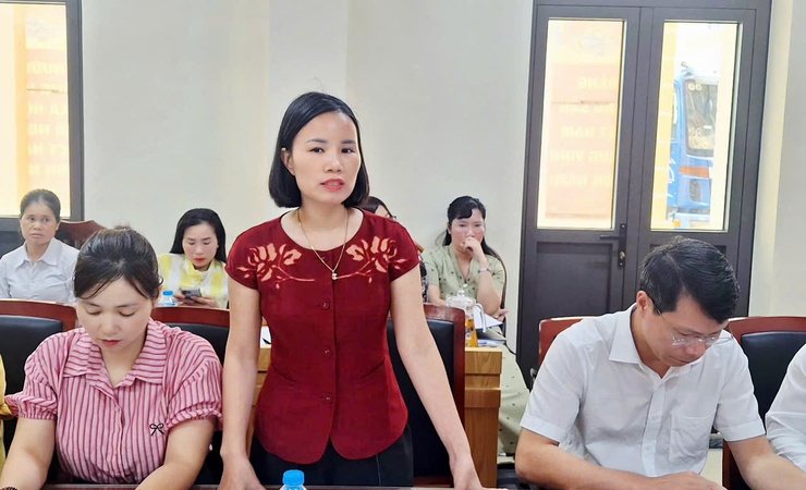 Thường trực Đảng uỷ xã Hát Môn làm việc với Phòng Kinh tế- Ảnh 5.