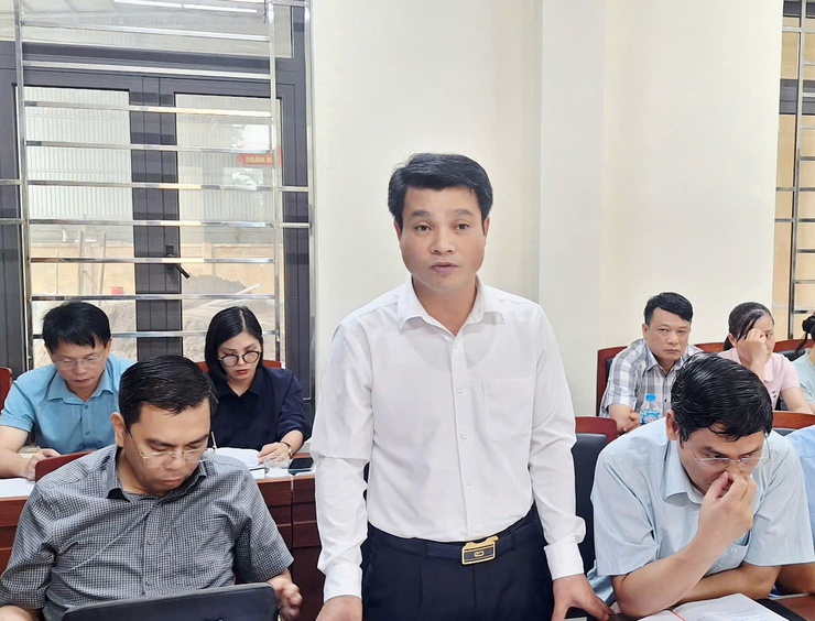 Thường trực Đảng uỷ xã Hát Môn làm việc với Phòng Kinh tế- Ảnh 4.