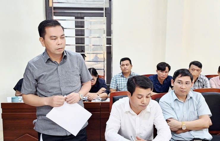 Thường trực Đảng uỷ xã Hát Môn làm việc với Phòng Kinh tế- Ảnh 3.