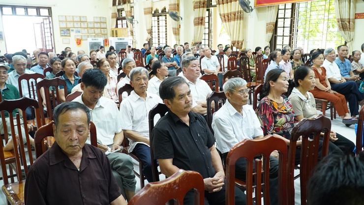 Bí thư Đảng uỷ xã Tam Hưng - Bùi Văn Sáng dự sinh hoạt Chi bộ tại thôn Song Khê- Ảnh 5.