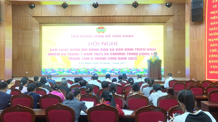 HỘI NÔNG DÂN XÃ VÂN ĐÌNH TRIỂN KHAI NHIỆM VỤ TRỌNG TÂM THÁNG 7 VÀ 6 THÁNG CUỐI NĂM 2025- Ảnh 3.