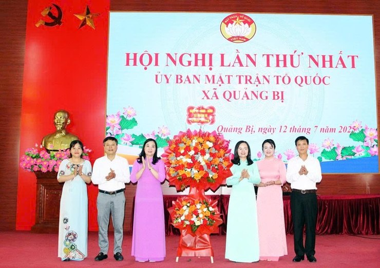 Ủy ban MTTQ Việt Nam xã Quảng bị tổ chức Hội nghị lần thứ nhất- Ảnh 5.