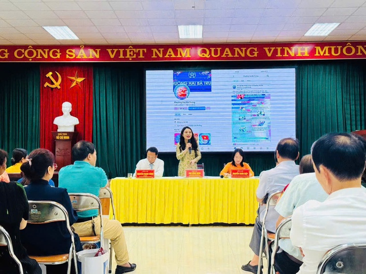 Phường Hai Bà Trưng gặp mặt bí thư chi bộ, tổ trưởng dân phố, trưởng ban công tác Mặt trận- Ảnh 7.