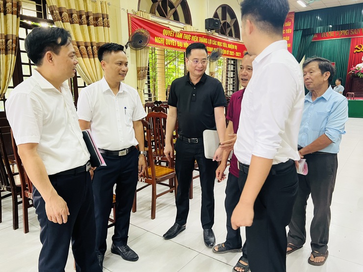 Bí thư Đảng uỷ xã Tam Hưng - Bùi Văn Sáng dự sinh hoạt Chi bộ tại thôn Song Khê- Ảnh 7.