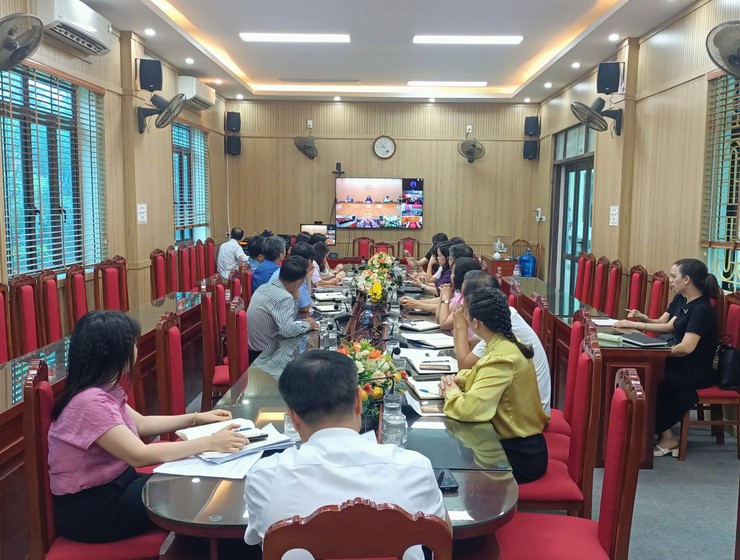 HỘI NGHỊ TRỰC TUYẾN VỀ CÔNG TÁC TỔ CHỨC ĂN BÁN TRÚ CHO HỌC SINH TIỂU HỌC- Ảnh 2.
