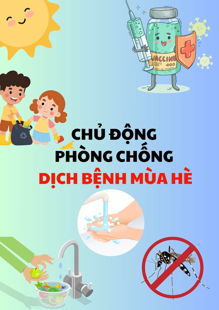 PHÒNG CHỐNG DỊCH BỆNH MÙA HÈ- Ảnh 1.