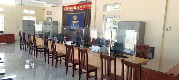 Thông báo của Ủy ban nhân dân xã Hương Sơn về việc chuyển địa điểm Trung tâm hành chính công và Tiếp công dân- Ảnh 2.