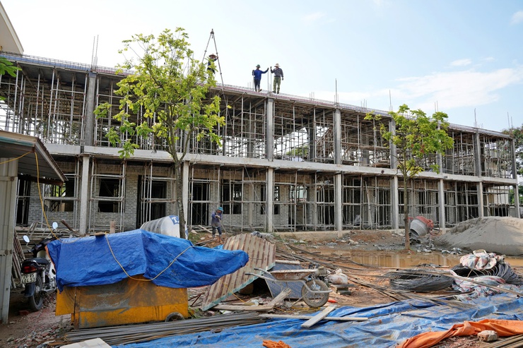 Lãnh đạo UBND phường Sơn Tây kiểm tra thực địa một số dự án trọng điểm đang triển khai trên địa bàn- Ảnh 2.