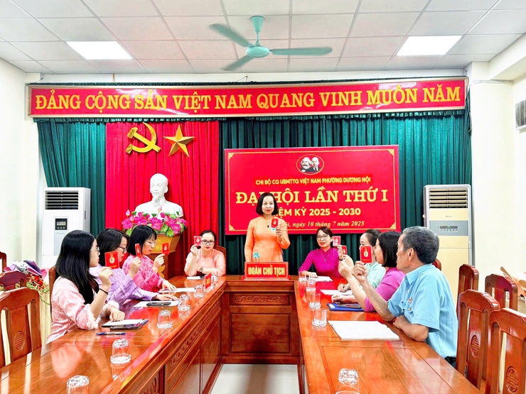 Các chi bộ mới thành lập tổ chức thành công Đại hội lần thứ Nhất, nhiệm kỳ 2025-2030- Ảnh 5.