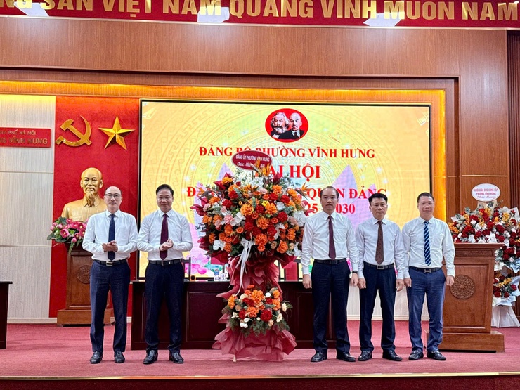 CÁC CƠ SỞ ĐẢNG TRỰC THUỘC ĐẢNG BỘ PHƯỜNG VĨNH HƯNG TỔ CHỨC THÀNH CÔNG ĐẠI HỘI- Ảnh 2.