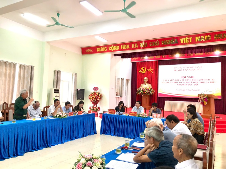  Hội nghị lấy ý kiến góp ý dự thảo Báo cáo Chính trị- Ảnh 2.