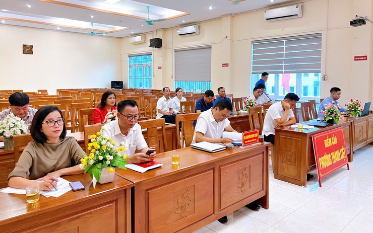 Đảng ủy phường Thanh Liệt: Dự tập huấn sử dụng hệ thống thông tin và hướng dẫn xử lý văn bản mật trên hệ thống điều hành tác nghiệp- Ảnh 2.