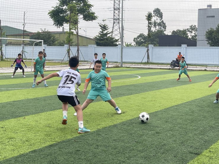 UBND xã Vĩnh Thanh tổ chức Giải Bóng đá nhi đồng Đại hội TDTT xã Vĩnh Thanh lần thứ I - năm 2025.- Ảnh 7.