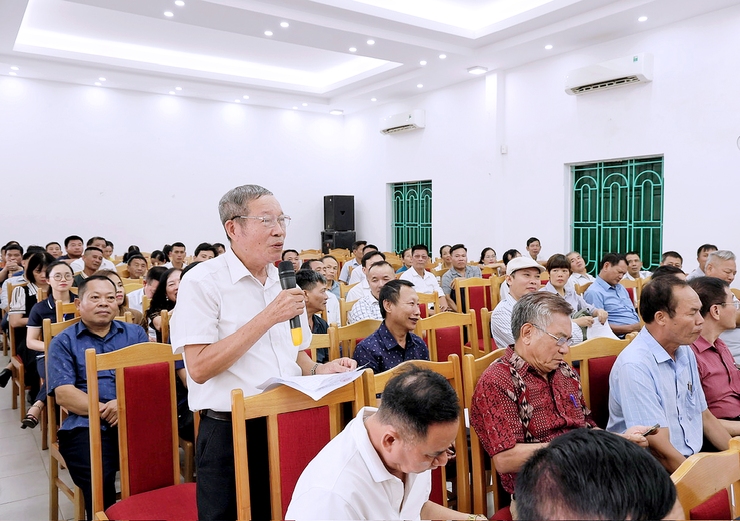 HỘI NGHỊ GIAO BAN ỦY BAN NHÂN DÂN XÃ VỚI TRƯỞNG THÔN, KHU, TỔ TRƯỞNG TỔ DÂN PHỐ TRÊN ĐỊA BÀN XÃ THƯ LÂM- Ảnh 3.