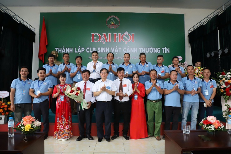 Đại hội thành lập Câu lạc bộ Sinh vật cảnh Thường Tín: Hội nhập và phát triển trong kỷ nguyên mới- Ảnh 3.