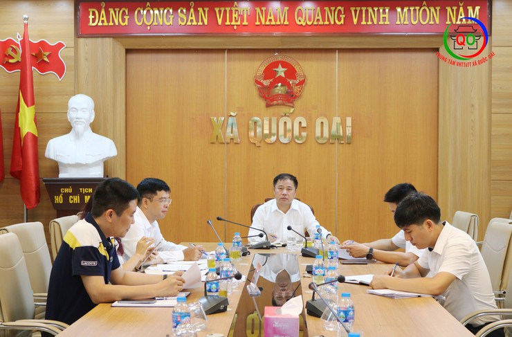 UBND xã Quốc Oai tổ chức Hội nghị tập thể lãnh đạo: Thảo luận, thống nhất nhiều nội dung quan trọng phát triển kinh tế - xã hội 6 tháng cuối năm 2025- Ảnh 1.