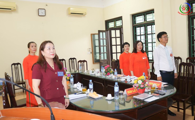 Chi bộ Trung tâm Chính trị khu vực Quốc Oai tổ chức thành công Đại hội lần thứ I, nhiệm kỳ 2025 – 2030- Ảnh 1.