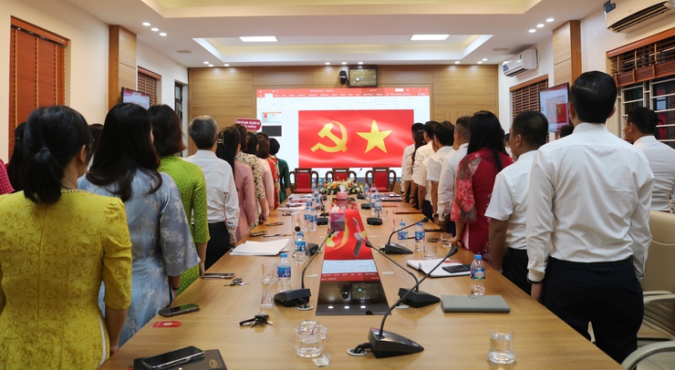 Chi bộ Phòng Kinh tế xã Quốc Oai tổ chức Đại hội lần thứ nhất, nhiệm kỳ 2025-2030- Ảnh 2.