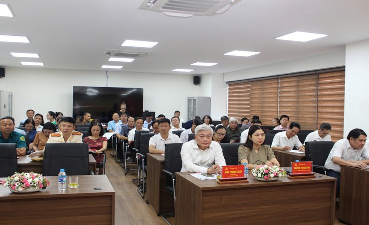 PHƯỜNG ĐẠI MỖ TỔ CHỨC HỘI NGHỊ CÔNG BỐ QUYẾT ĐỊNH THÀNH LẬP CÁC TỔ CHỨC ĐẢNG TRỰC THUỘC- Ảnh 2.
